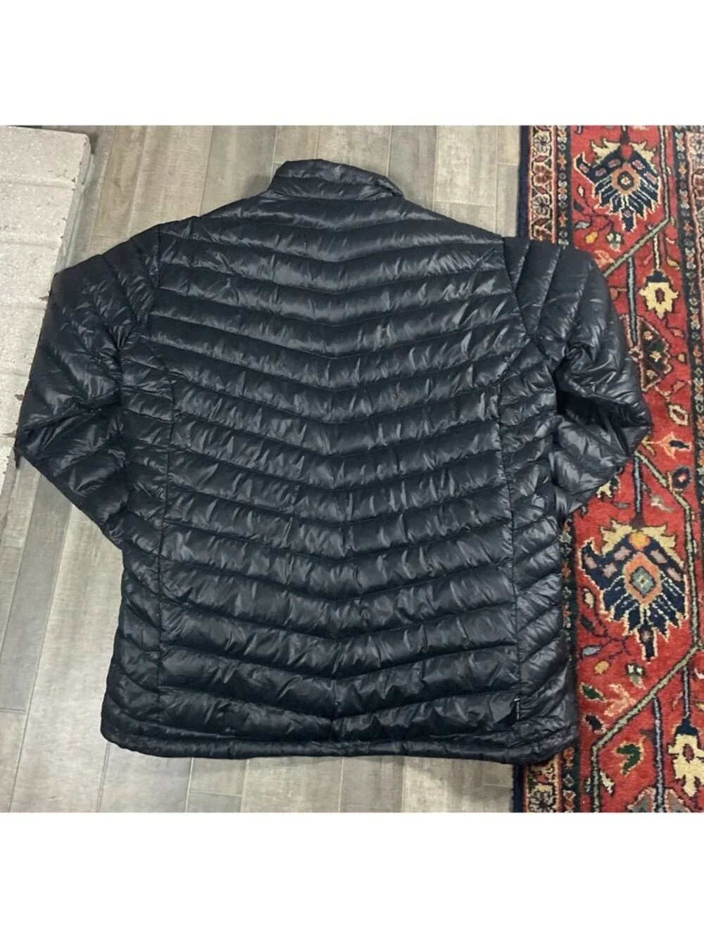 Peak Performance Black Light Mens XL Micro Light Puffer Jacket Sweden Gorpcore